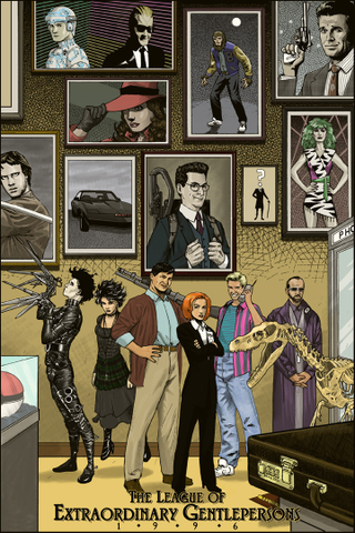 Illustration for article titled The League of Extraordinary Gentlemen: 1996 would include Dana Scully and Zack Morris